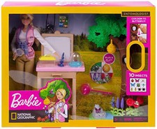 barbie sparkle style salon & blonde doll playset