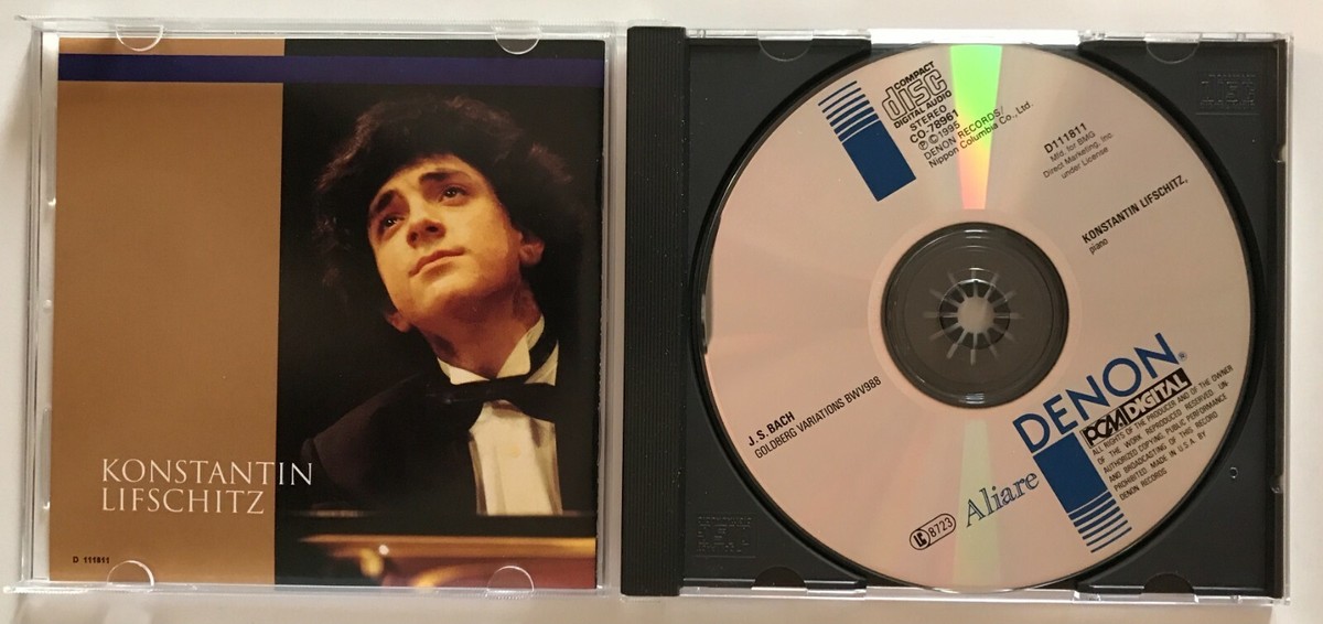 【中古】 Goldberg Variations Bach ,Lifschitz J.S. Bach Goldberg Variations BWV988 Konstantin Lifschitz