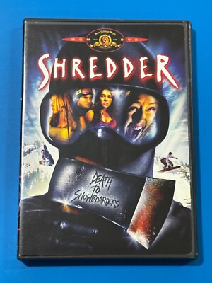 SHREDDER Death To Snowboarders Scott Weinger DVD Horror 2003