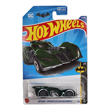 HOT WHEELS Arkham Asylum Batmobile Green Car HW Batman HCV63 2022