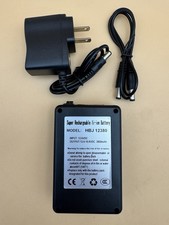 12V Rechargeable 3800mAh Battery Pack Lithium 2A Camcorder Video Camera Bluetoot
