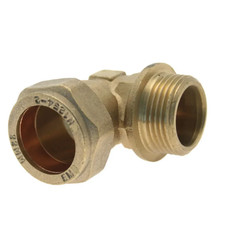 PlumbEZ 22mm Compact Brass Compression Fittings – Couplers, Elbows, Tees & More