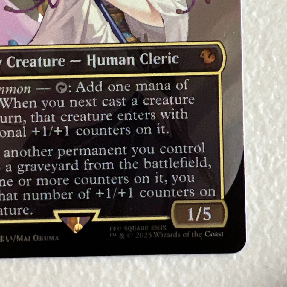 Yuna, Grand Summoner (Borderless) (Surge Foil) M Commander: FINAL FANTASY 216 NM - Image 3 of 4