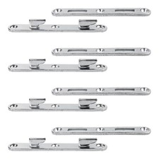 4PCS 5Inch Bed Rail Fasteners, Metal Bed Rail Brackets with Hooks, Heavy Duty...