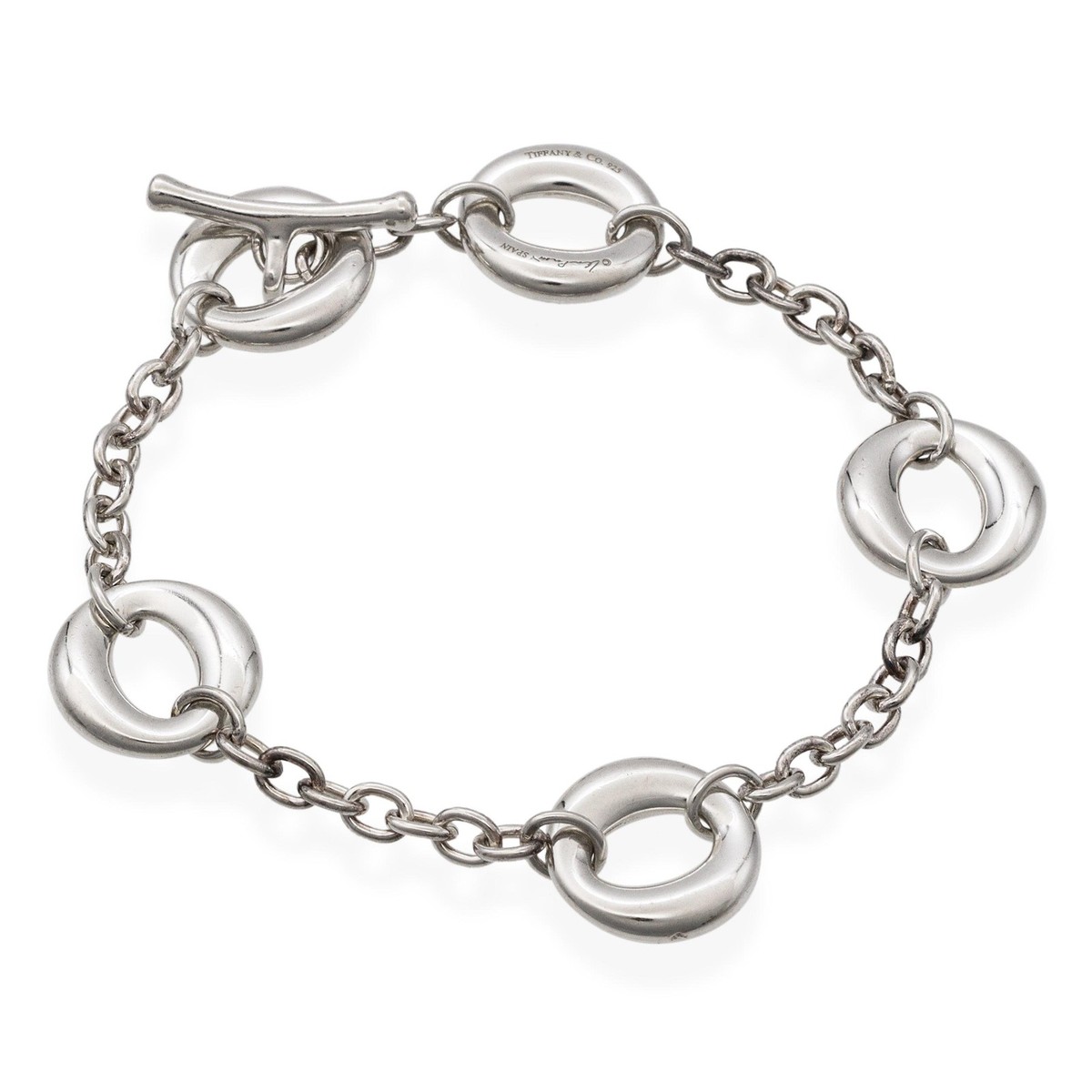 Tiffany & Co. Elsa Peretti Sterling Silver Sevillana Bracelet | eBay