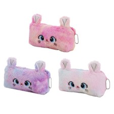 Pencil Bag Pencil Case Stationery Bag Large Capacity Pen Bag Plush Pencil Pouch