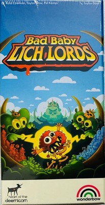 Bad Baby Lich Lords Wonderbow Games Board Game Tile Game Family Game Cards