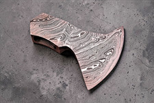 CUSTOM MADE HAND FORGED DAMASCUS STEEL AXE HEAD HATCHET TOMAHAWK 931