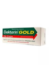 Image of Daktarin Gold Cream 2% 15g ( Athlete's foot, Dhobi itch & Infected sweat rash)Op