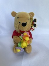 Vintage Disney Mouseketoys Mini Beanbag Flower Pooh 8 Inch