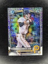 2025 Bowman - Chrome Prospects Mitch Jebb #BCP-41 Mojo Refractor (RC)