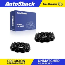 Front Brake Calipers Black for 2005-2023 Toyota Tacoma