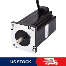 STEPPERONLINE Nema 24 Stepper Motor Dual Shaft 4.2A 566oz.in 60x100mm Φ8mm  CNC