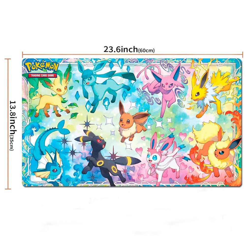 Pokemon Playmat Super Prismatic Evolutions TCG CCG Pad Trading Card Game Mat