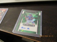 malcolm moore rookie auto 2025 optichrome numbered/6 green cracked ice crystals