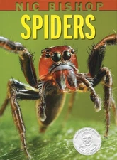 Nic Bishop Spiders (Sibert Honor Book) by Bishop, Nic, Very Good Book