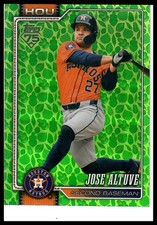 2026 Topps #278 Jose Altuve Holiday Houston Astros
