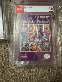 1/1 VGA GRADED NINTENDO CONTROL DECK AND MINT UFORCE 7 PSA Graded games