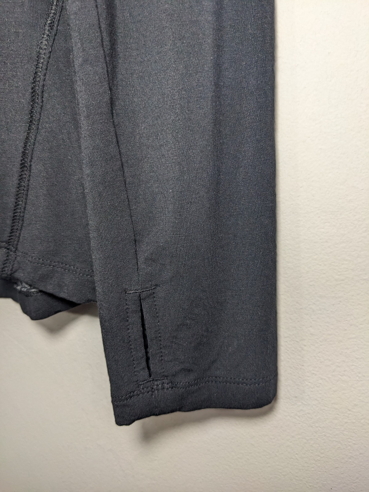 Under Armour Tom Brady Athlete Recovery Sleepwear Black Henley Shirt Medium M thumbnail 5