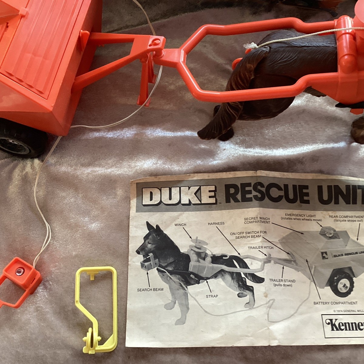 Vintage 1974 Kenner Duke's 
