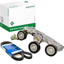 BOSCH 5PK1310 Keilrippenriemen + Spanner für MERCEDES-BENZ Ohne Klima