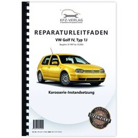 VW Golf 4, Typ 1J (97-03) Karosserie-Instandsetzung, Unfall - Reparaturanleitung