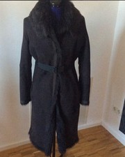 Strenesse Gabriele Strehle Toscana Lammfellmantel dunkelbraun S