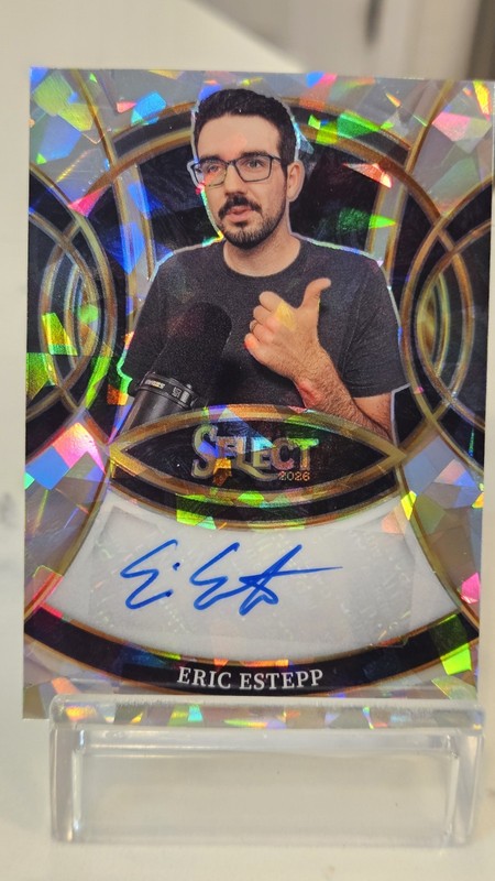 Panini 2026 Select Racing Signatures Eric Estepp Auto cracked ice #S-EES NASCAR