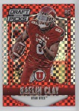 2015 Panini Prizm Collegiate Draft Picks Red Power Prizm Kaelin Clay #249 o6n