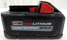 Milwaukee 48-11-1865 M18 18V REDLITHIUM High Output XC 6.0 Battery Bare Tool b 