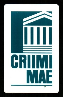 FRONTIER - CRIIMI MAE - Collectible ( 1999 ) Phone Card ( EXPIRED )