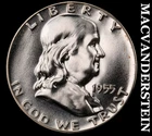1955 Silver Franklin Half Dollar - Choice Gem Proof  Lustrous  #K2730