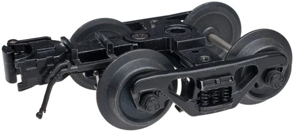 Atlas 66030 O 100-Ton Roller Bearing Trucks w/Knuckle Coupler 3-Rail 1 Pair - Image 2 of 2