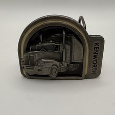 Kenworth Tonkin 18 Wheeler Trucker Belt Buckle 1987 VTG Semi Big Rig Accessory
