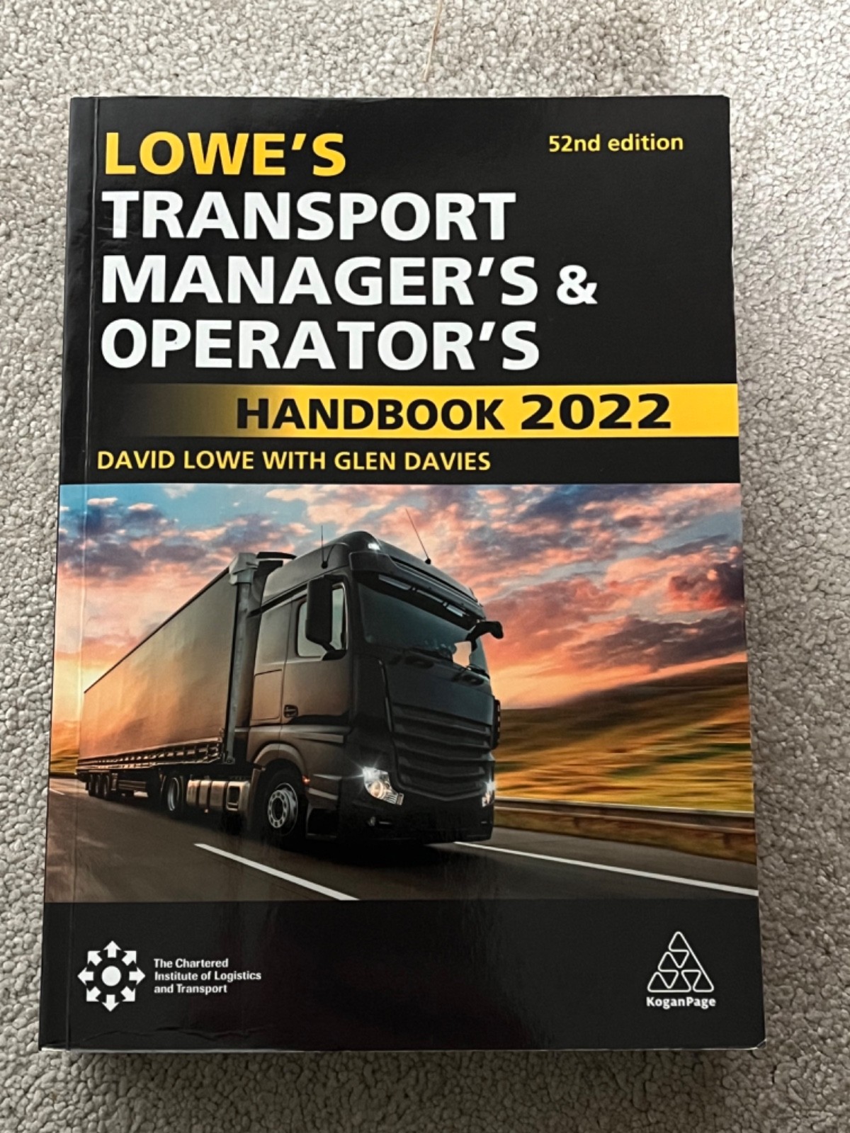 Lowe's Transport Manager's and Operator's Handbook 2022 by Kogan Page