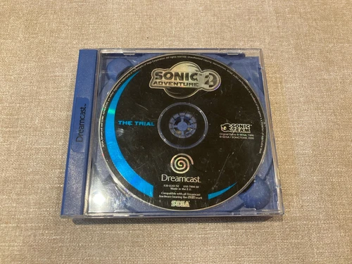 Sonic Adventure 2 The Trial Sega Dreamcast Disc Only