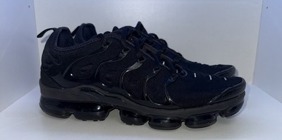 Nike Air VaporMax Plus Low Triple Black, Herren Größe UK 9,5 Guter Zustand UVP205 