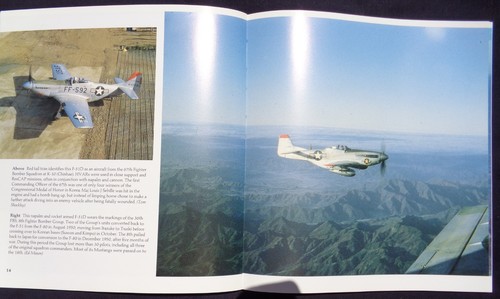 Pair 1980's & 1990's Squadron &Osprey Publishing Air War Korea 1950-1953 books - Picture 13 of 24