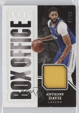 2020-21 Panini Noir Box Office Memorabilia /99 Anthony Davis #BOM-ADV 0v0c