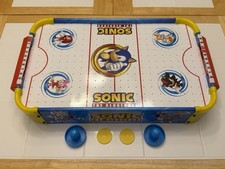 Sonic The Hedgehog Air Hockey Table Top Edition Works 