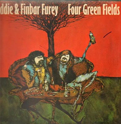 Eddie & Finbar Furey Four Green Fields GATEFOLD NEAR MINT Pläne Vinyl LP