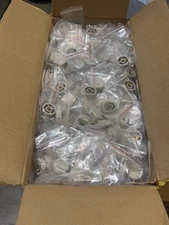 Case of 660 Pieces: 1-3/8" Diameter Control Knob, 1/4" Shaft with Finger Indent