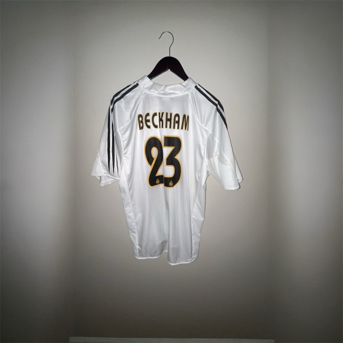 Adidas Real Madrid 03/04 David Beckham #23 Soccer Jersey Size XL