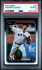 2024 TOPPS #615 YOENDRYS GOMEZ ROOKIE RC PSA 10