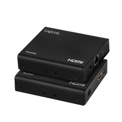 LogiLink HD0030 Av Extender Transmitter &  Receiver Black ~E~