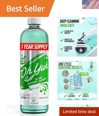 #ad #ad Visible Action Jetted Tub Cleaner Septic Safe Liquid 16 Oz for 4 Cleanings $49.99