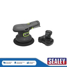 Image of Sealey SV10.8 Series 150mm Cordless Dual Action Sander/Polisher Kit 10.8V 2Ah