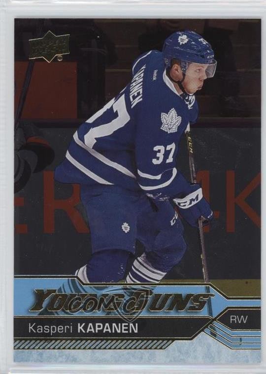 2016-17 Upper Deck Young Guns Silver Foil Kasperi Kapanen #452 x0a