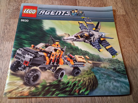 LEGO Agents 8630 Gold Hunt Instruction Manual Only No Bricks