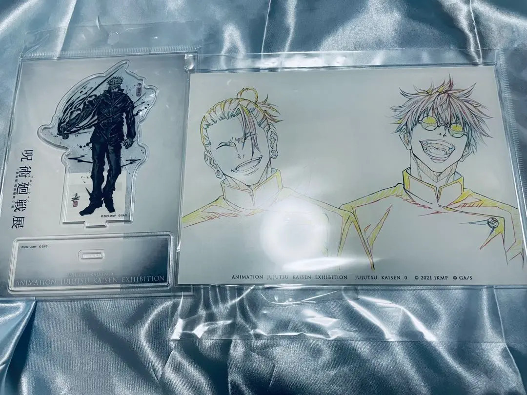 Jujutsu Kaisen 0 Gojo Satoru Geto Suguru Acrylic Panel Stand Set